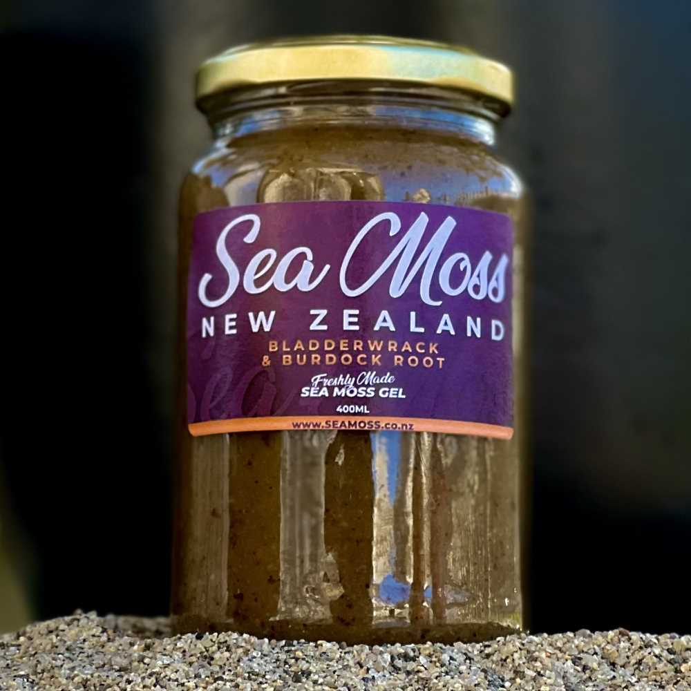 Bladderwrack & Burdock Root Sea Moss Gel Premium Sea Moss New Zealand