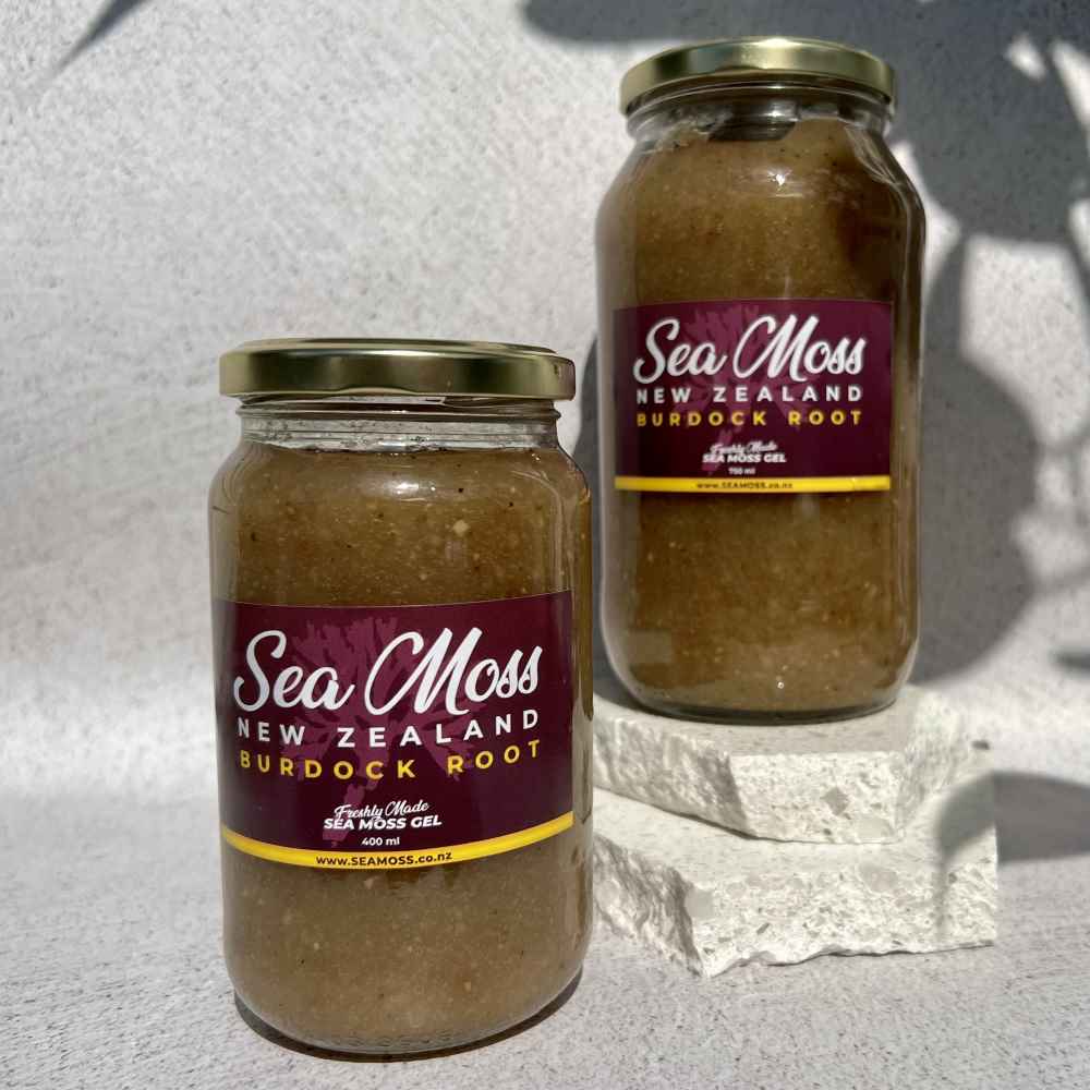 Burdock Root Sea Moss Gel Sea Moss New Zealand