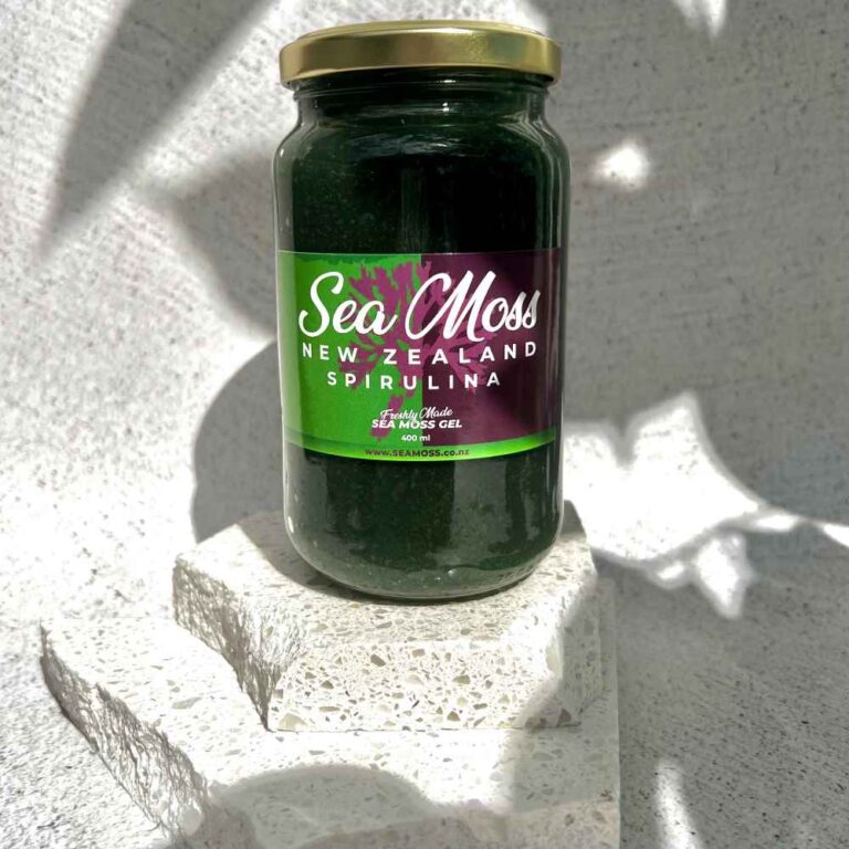 Spirulina Sea Moss Gel Sea Moss New Zealand