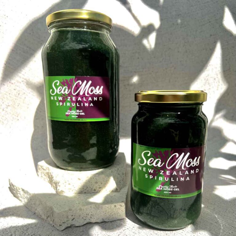 Spirulina Sea Moss Gel Sea Moss New Zealand